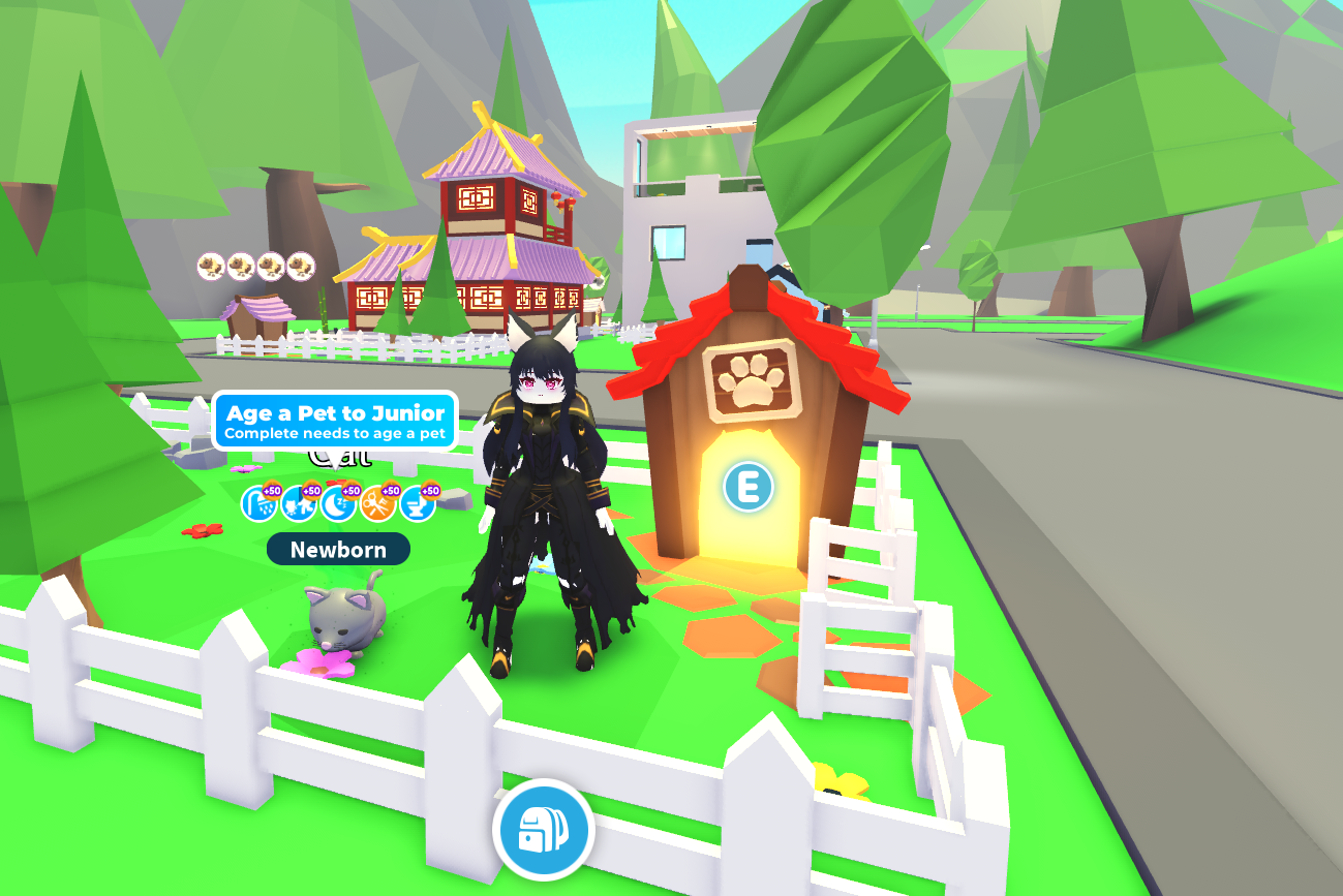 My first pet in Adopt Me